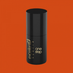 Gellack Excellent Easy ONE STEP 3-i-1 för naglar orange 021