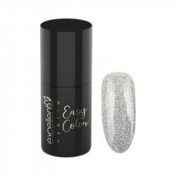Glittrig gellack Excellent Easy för naglar silver 080 6g