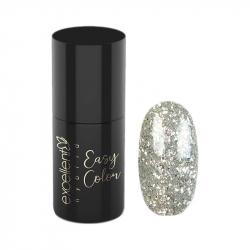 Glittrig gellack Excellent Easy för naglar 141 silver 6g