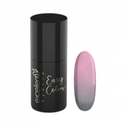 Gellack Excellent Easy Thermo för naglar 103 rosa / grå 6g