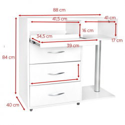 Assistansbord / rullvagn Y-300