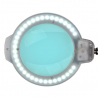 Förstoringslampa / arbetslampa svart med fäste LED MOONLIGHT 8013/6