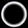 Förstoringslampa / arbetslampa 6014 60 LED vit med bordsfäste