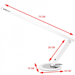 Arbetslampa / bordslampa SLIM LED vit