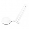 Förstoringslampa / arbetslampa ELEGANTE 6028 LED 5D vit, stativ / hjul