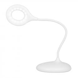 Arbetslampa / bordslampa SNAKE LED vit