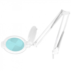 Förstoringslampa / arbetslampa LED MOONLIGHT 8013/6 vit med stativ