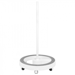 Förstoringslampa / arbetslampa ELEGANTE 6027 60 LED vit, stativ, hjul