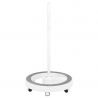 Förstoringslampa / arbetslampa ELEGANTE 6027 60 LED vit, stativ, hjul