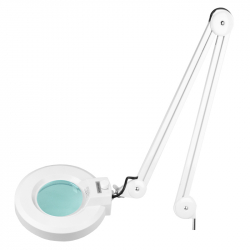 Förstoringslampa / arbetslampa S4 LED, stativ, hjul, reglerbar ljus