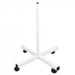 Förstoringslampa / arbetslampa S4 LED, stativ, hjul, reglerbar ljus
