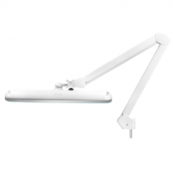Arbetslampa / bordslampa vit ELEGANTE 801-L LED stativ, justerbar ljus
