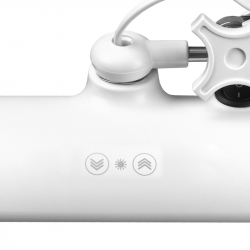 Arbetslampa / bordslampa vit ELEGANTE 801-L LED stativ, justerbar ljus
