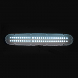 Arbetslampa / bordslampa ELEGANTE 801-S LED vit med stativ