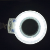 Förstoringslampa VIDA LED med stativ vit