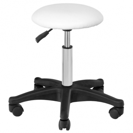 Arbetspall / arbetsstol AM-312 vit