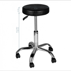 Arbetspall / arbetsstol AM-310 svart