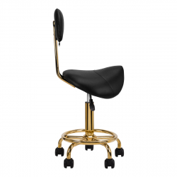 Arbetsstol / sadelstol 6001G guld / svart