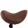 Sadelstol / arbetspall VIDA brun