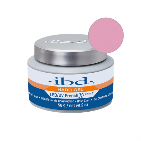 Rosa / Cover IBD Builder gel French Xtreme Blush för naglar 56g
