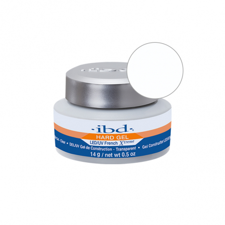 Klar IBD Builder gel FRENCH XTREME Clear för naglar 14g