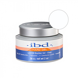 Klar IBD Builder gel Clear för naglar 56g
