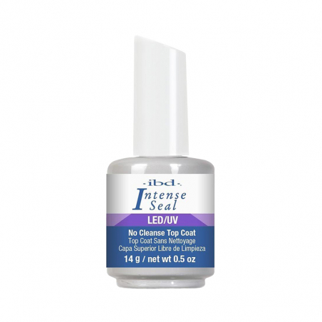 Topcoat IBD Intense Seal UV utan klibbigt lager för naglar 14ml