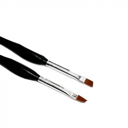 Nagelpenslar med ergonomiska handtag 2st