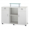 Receptionsdisk / kassadisk GABBIANO Q-0733 vit