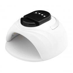 LED / UV nagellampa PRAKTIK 168W vit med timer och sensor