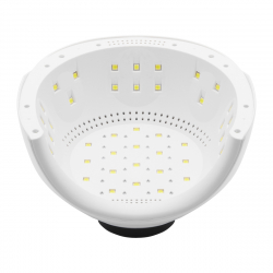 LED / UV nagellampa PRAKTIK 168W vit med timer och sensor