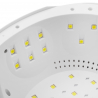 LED / UV nagellampa PRAKTIK 168W vit med timer och sensor