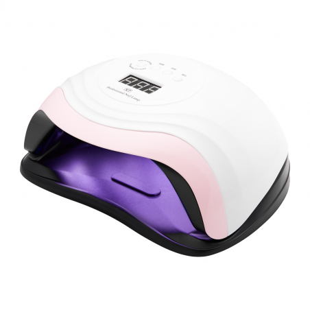 LED / UV nagellampa GLOW V7 168W med timer och sensor