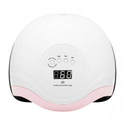 LED / UV nagellampa GLOW V7 168W med timer och sensor