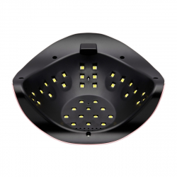 LED / UV nagellampa GLOW V7 168W med timer och sensor