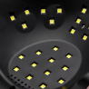 LED / UV nagellampa GLOW V7 168W med timer och sensor