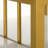 Manikyrbord MT-302G vit / guld