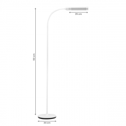 Arbetslampa / golvlampa GLOW 6019 med stativ