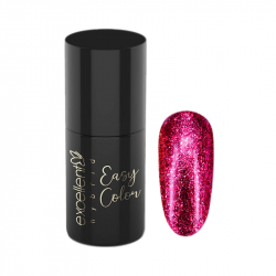 Glittrig gellack Excellent Easy för naglar 123 rosa 6g