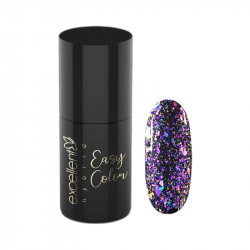 Gellack Excellent Easy med glitterflingor för naglar 007 6g