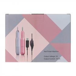 Elektrisk nagelfil BIN silver