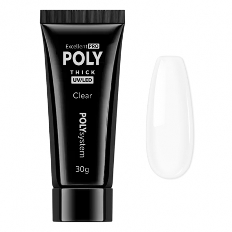 Polygel Excellent POLYsystem klar HEMA FREE 30g