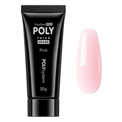 Polygel rosa Excellent POLYsystem HEMA FREE 30g