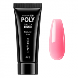 Polygel natural rosa Excellent POLYsystem HEMA FREE 30g