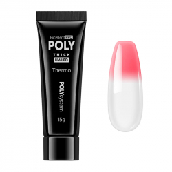 Polygel Thermo 05 Excellent POLYsystem rosa / vit 15g