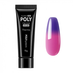 Polygel Thermo 074 Excellent POLYsystem lila / rosa 15g