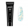 Polygel Glitter 155 Excellent POLYsystem holografisk / färgglad 15g