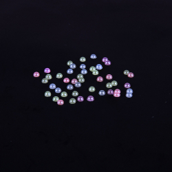 Pärlor färgmix för nageldesign 1,5-2mm