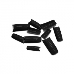 Färgade nageltippar 500st
