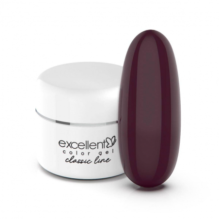 Vinröd UV nagelgel Excellent Classic för naglar 146 5g